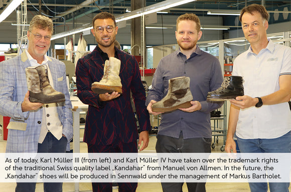 La marque de chaussures reste en mains suisses : La famille Müller reprend l'entreprise 