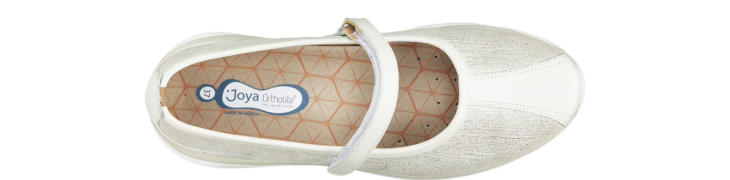 Natalie beige metallic