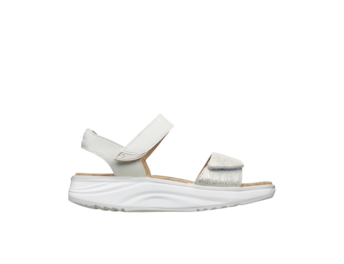 Flores Beige Metallic