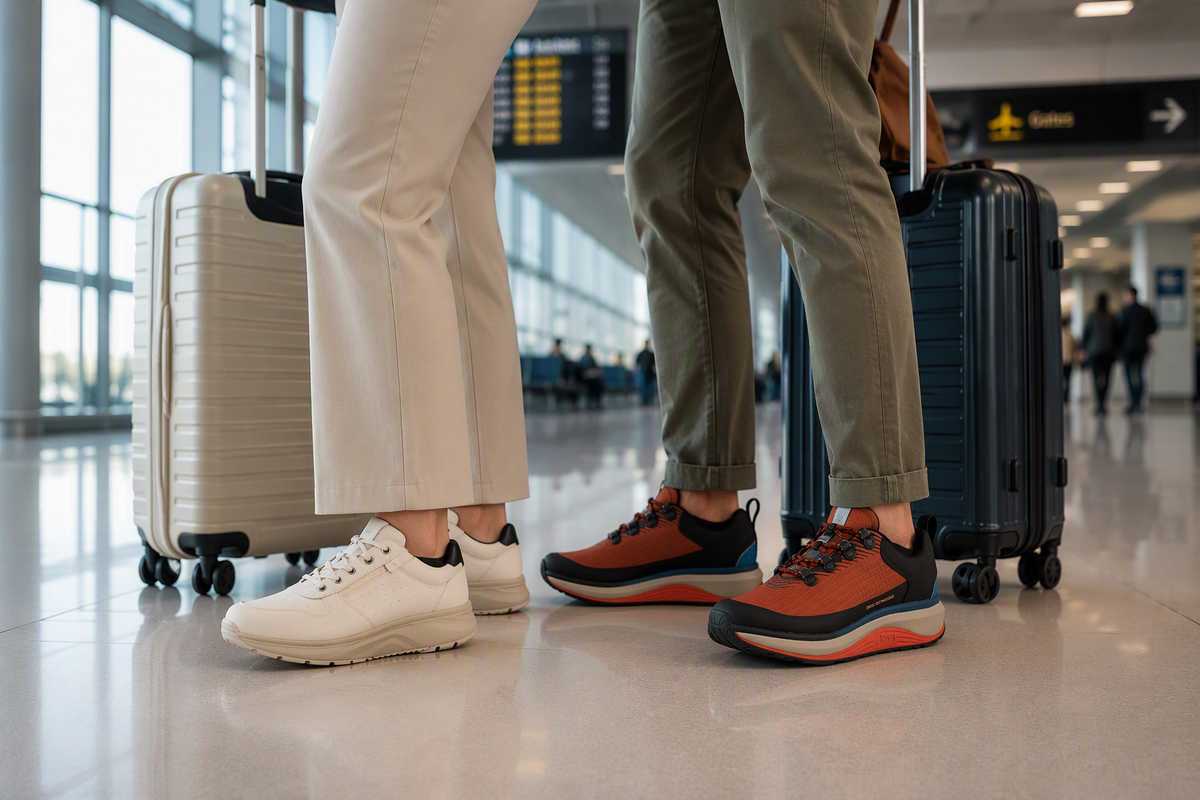 Quali scarpe sono adatte per i viaggi in aereo?